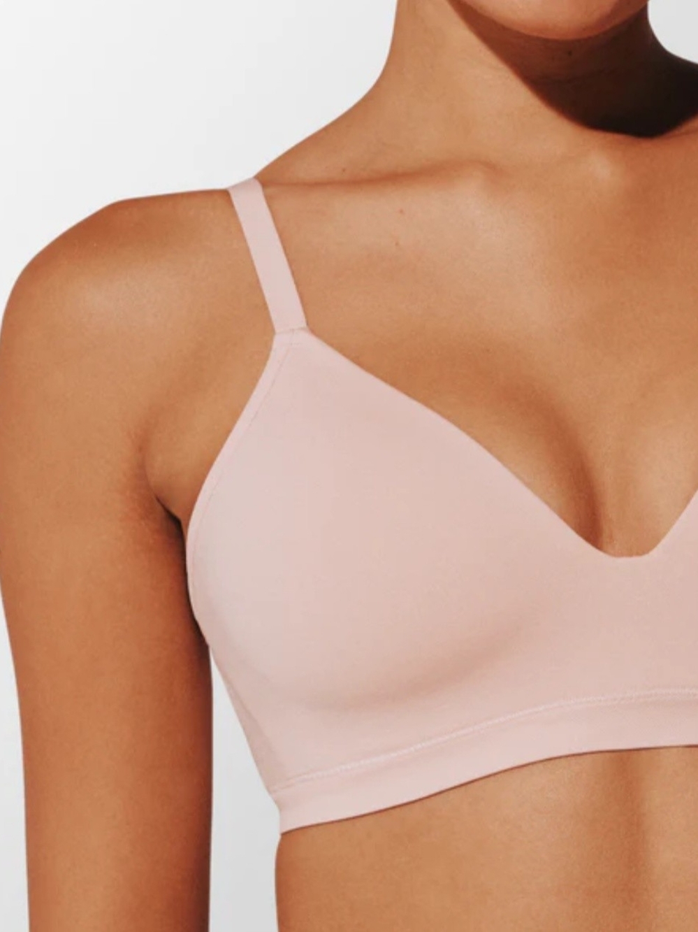 NEW Victoria's Secret Lightly Lined Wireless T-Shirt Bra| Ballet Pink| 36B